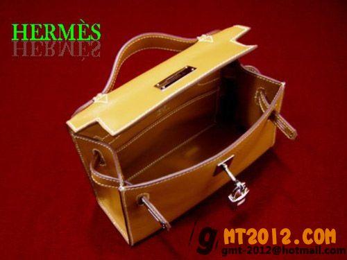 エルメススーパーコピーHERMES ポシェットケリー ボックスカーフ シルバー金具HR3502